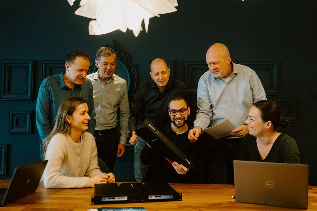 Teamfoto van Fox Crypto