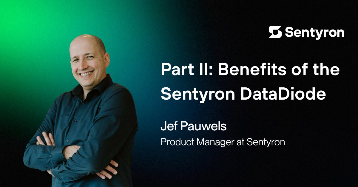 Benefits of the Sentyron DataDiode cover