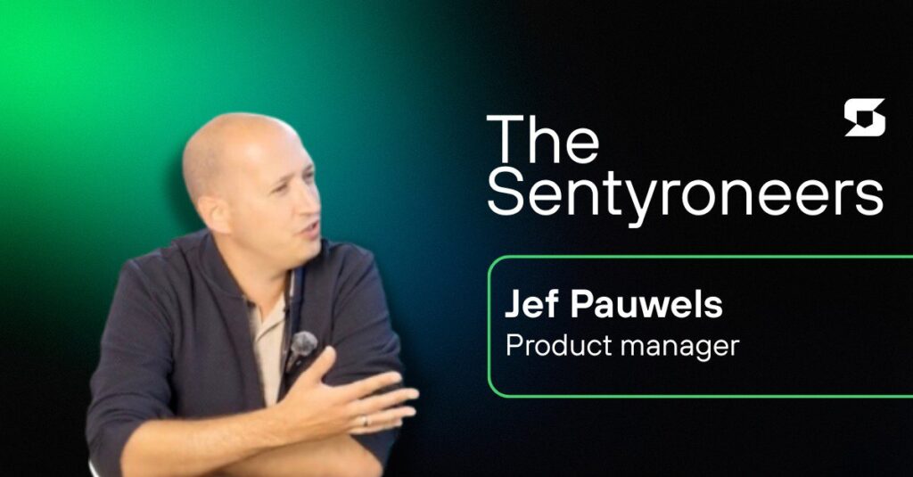 Jef: Van recruiter tot productmanager; een groeiend verhaal binnen Sentyron cover