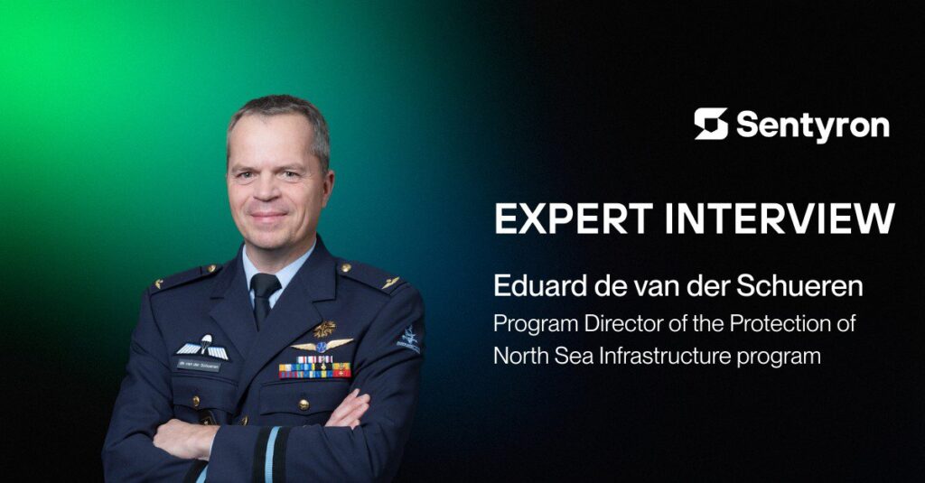 “It’s no longer about energy or data. It’s about our national security.” Eduard de van der Schueren on the North Sea as a strategic target cover