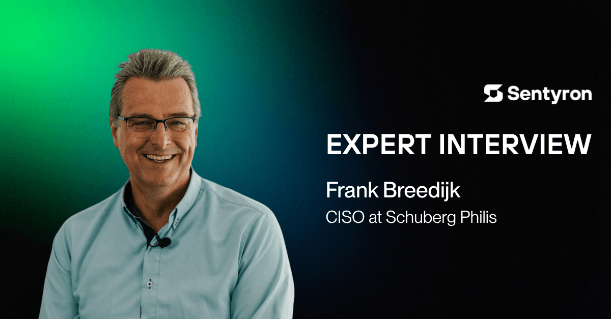 Frank Breedijk: “Security doesn’t run the business, business runs the business” cover