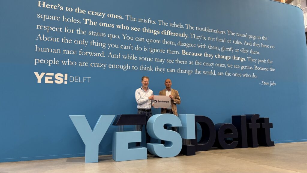 YES!Delft and Sentyron join forces to strengthen secure innovation in Europe cover