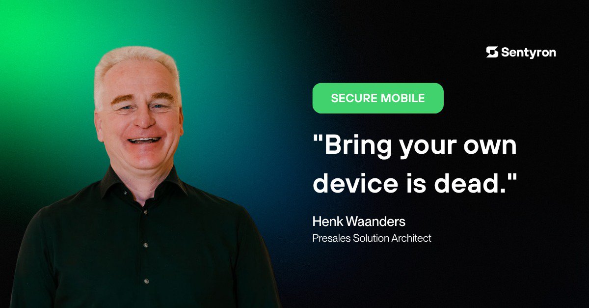 Henk Waanders: "Manage your phones like every other device in your company" cover